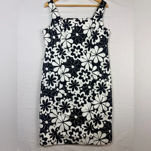 Casual Corner Annex 90s Floral Dress Sz 16